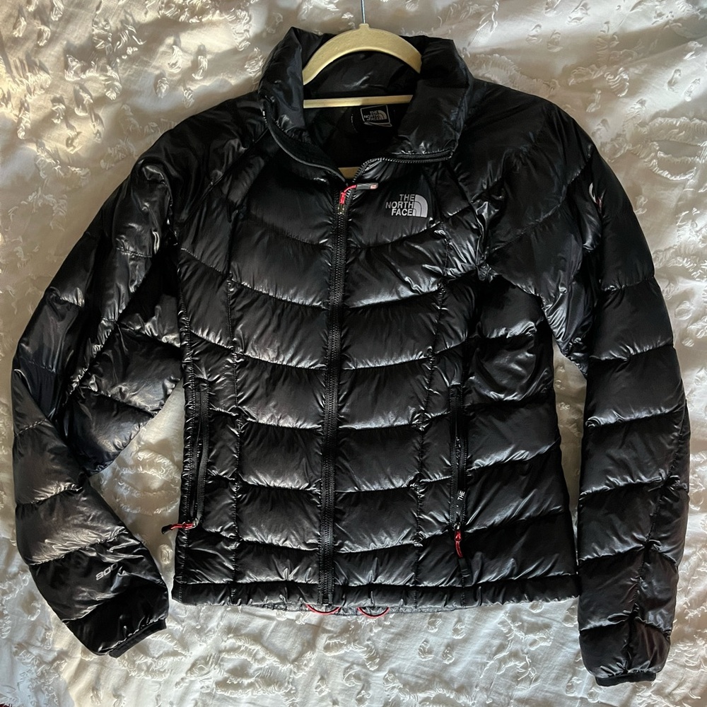 Black North Face Puffer Summit Series